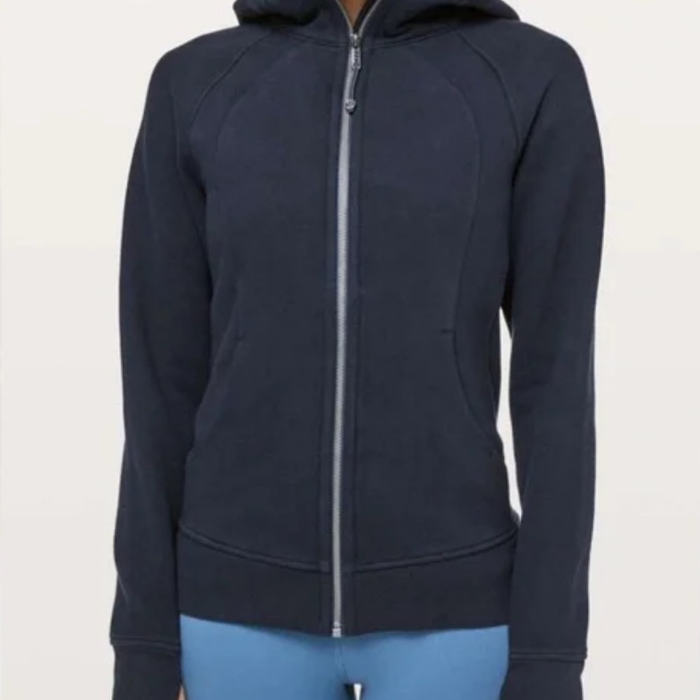 Lululemon Scuba full zip Navy Hoodie